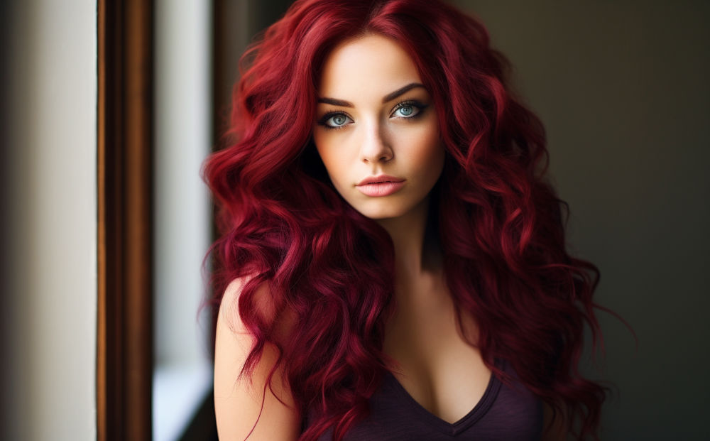 burgundy hair color #3