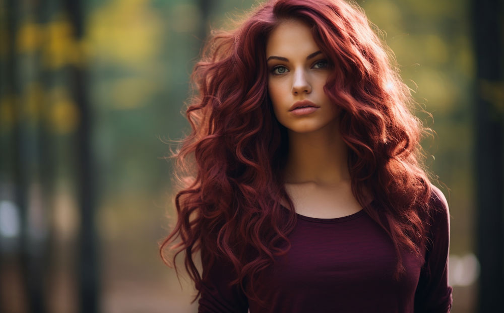 burgundy hair color #7