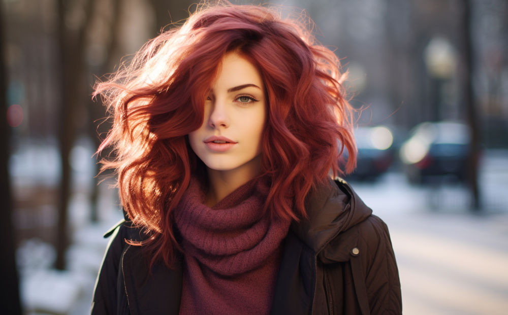 burgundy hair color #8
