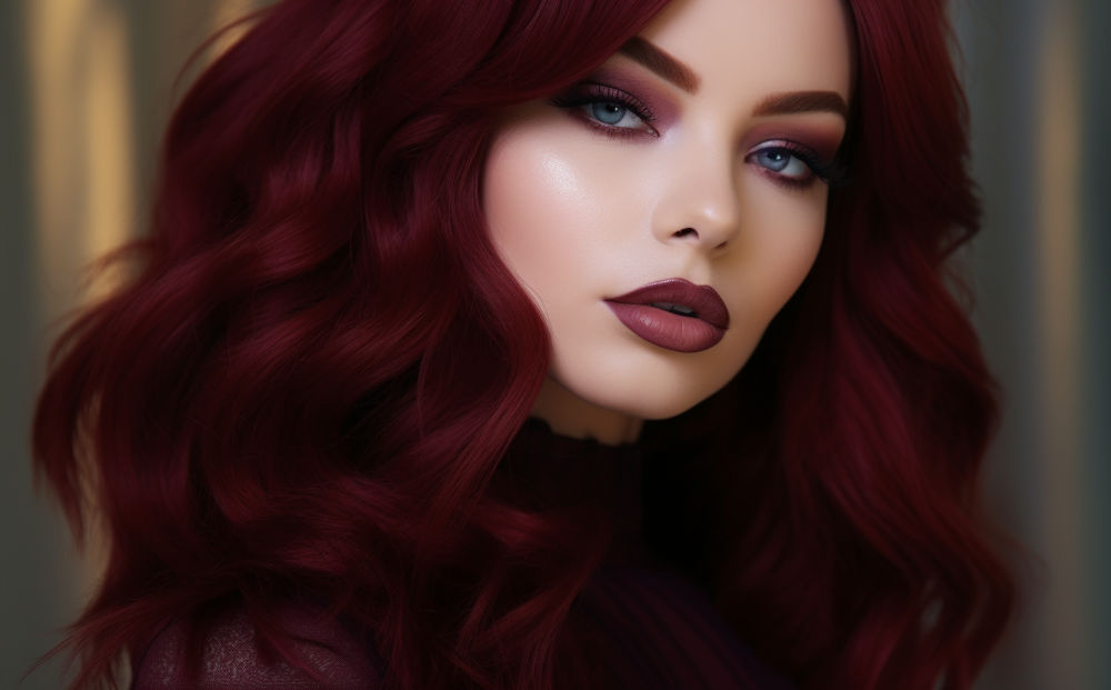 burgundy hair color #27