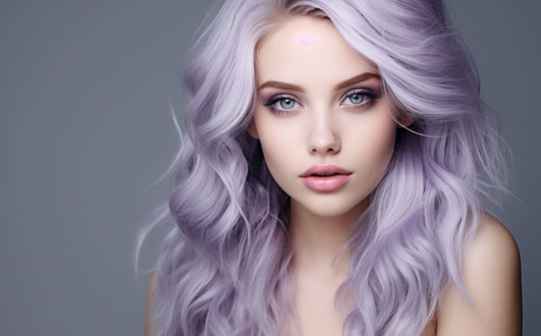 Lavender Hair Color Image Gallery 