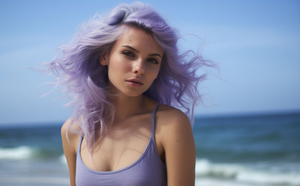 lavender hair color #8