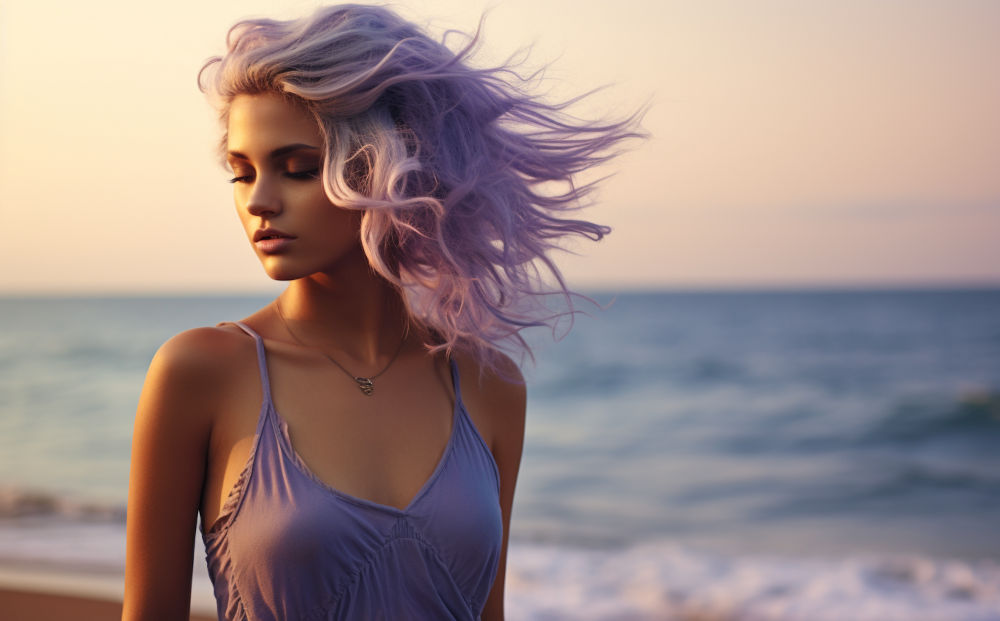 lavender hair color #9