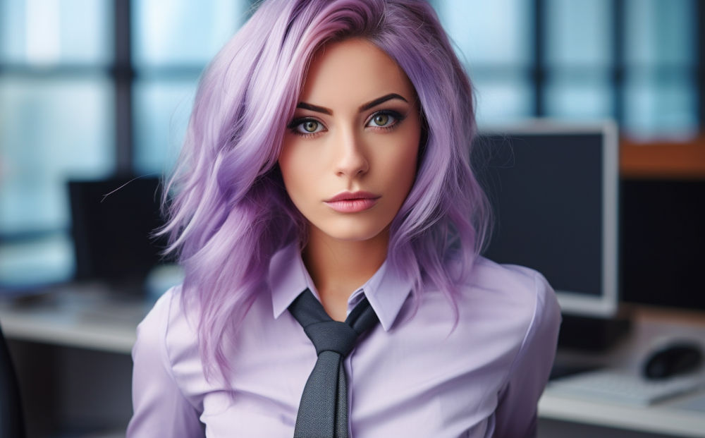 lavender hair color #12