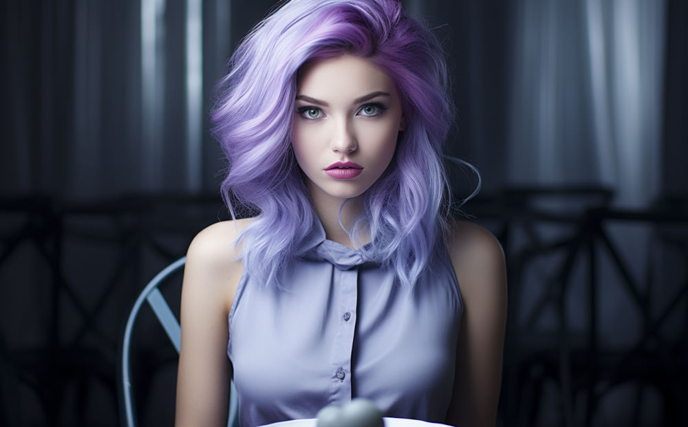 lavender hair color #15