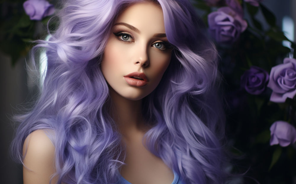lavender hair color #22