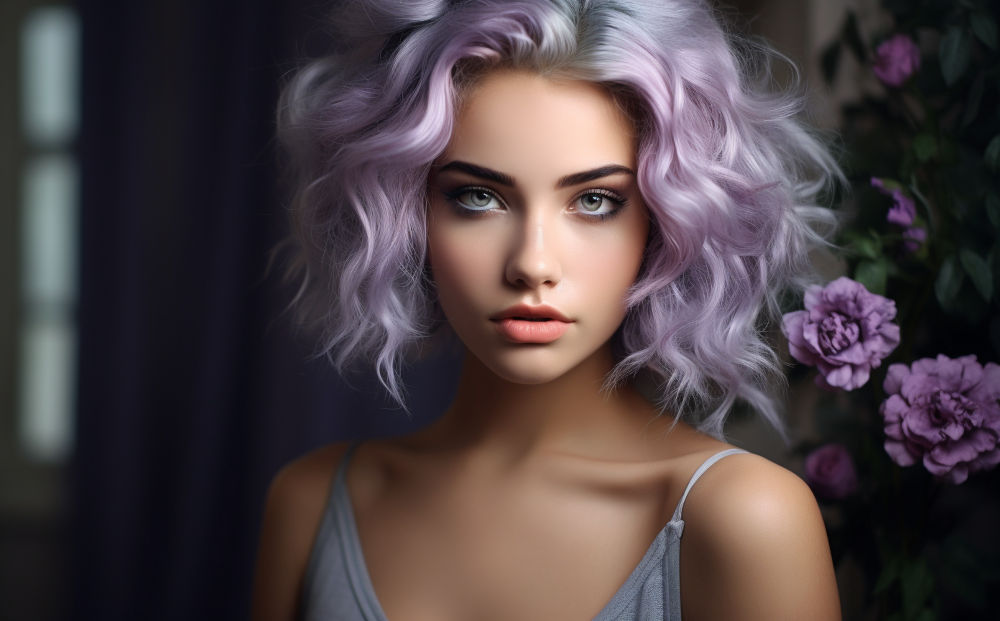 lavender hair color #24