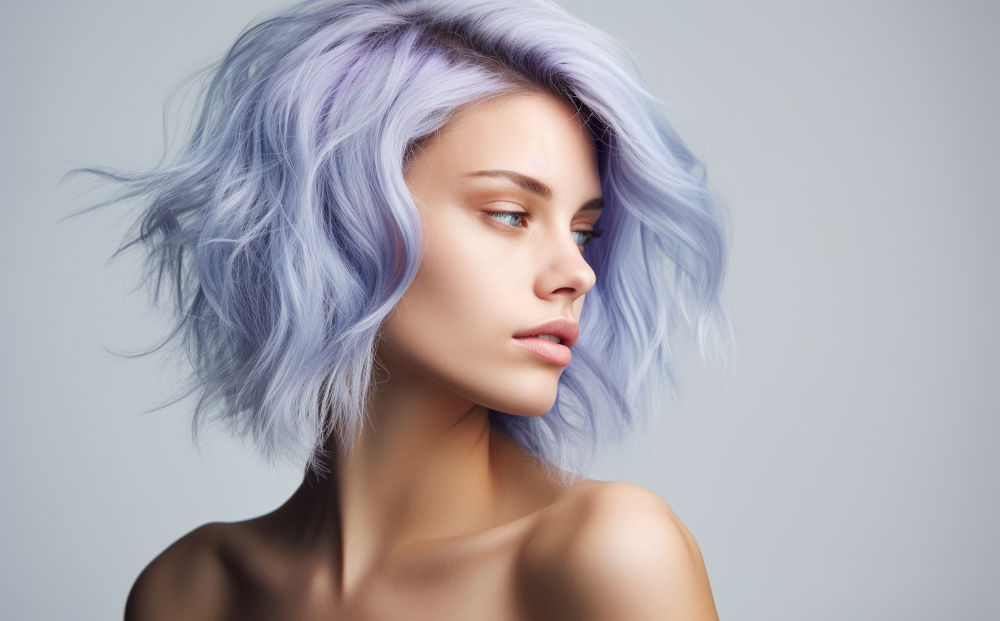 periwinkle hair color #2