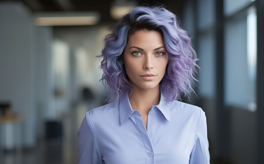 periwinkle hair color #11
