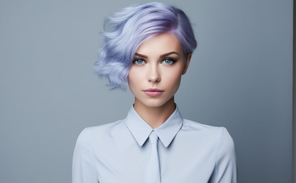 periwinkle hair color #12