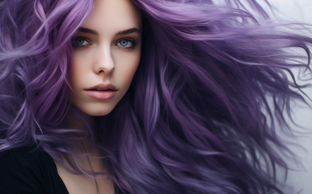 purple hair color #2