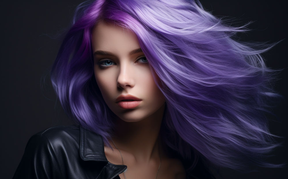 purple hair color #4