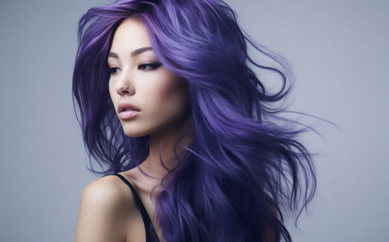 Purple Hair Color + [image gallery] - ColorHairColor.com