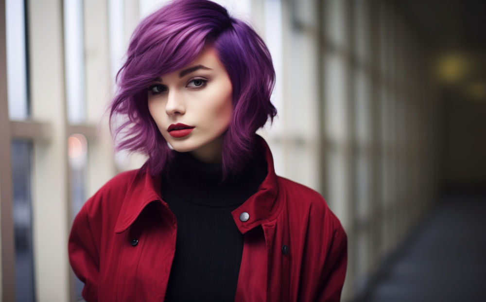 purple hair color #20