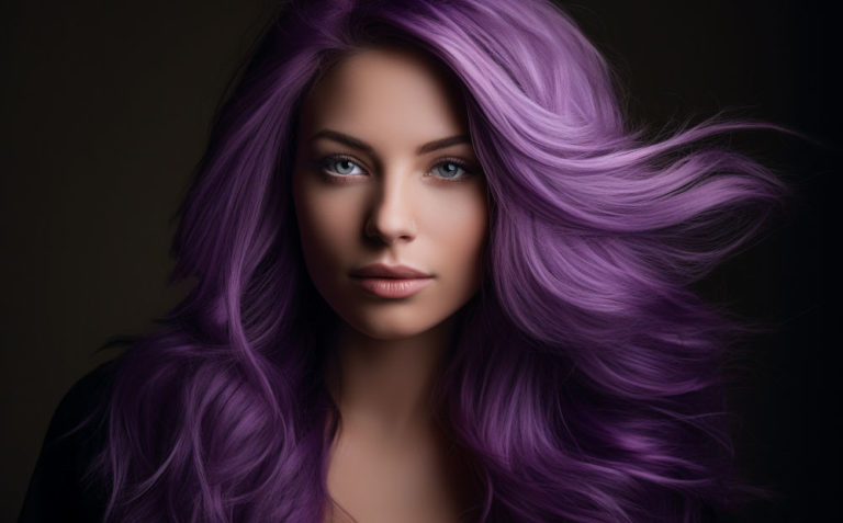 Purple Hair Color + [image gallery] - ColorHairColor.com