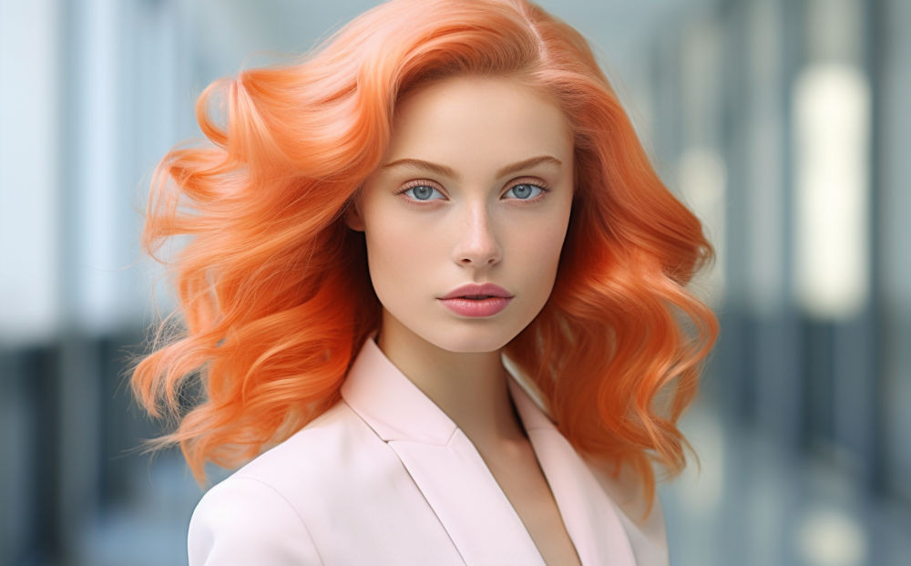 apricot hair color #8