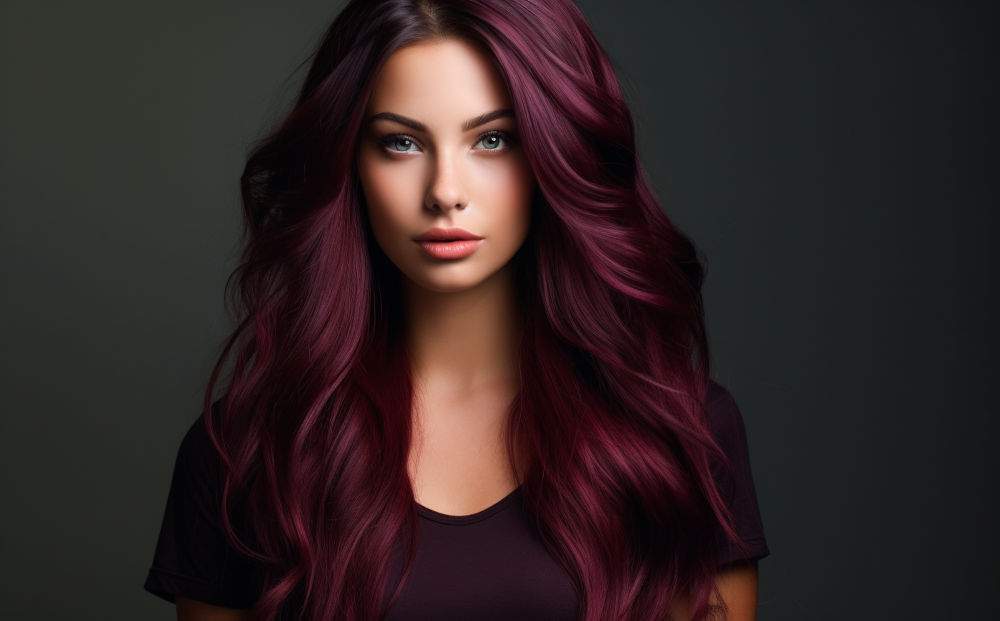 black cherry hair color #3