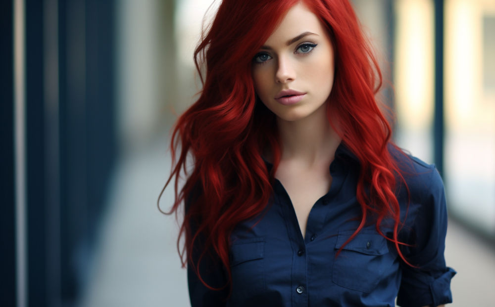 crimson hair color #23