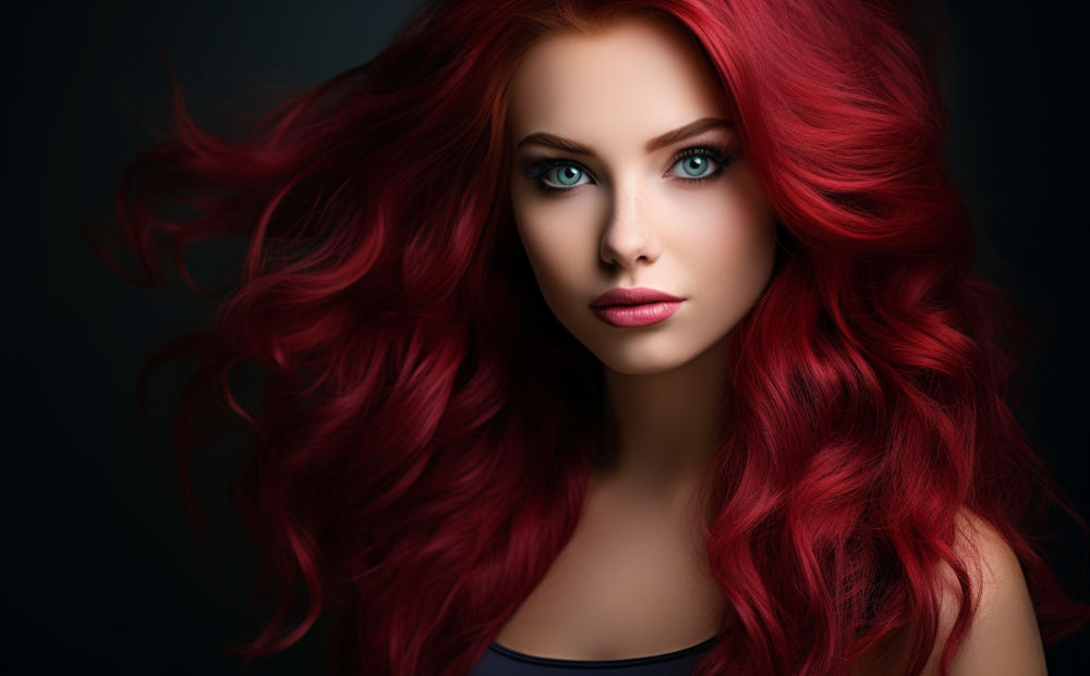 crimson hair color #26
