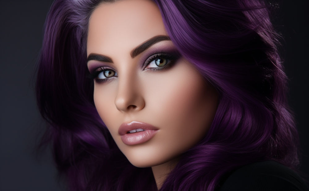 eggplant hair color #26