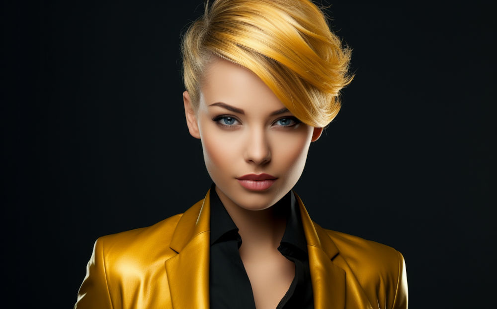 gold hair color #4