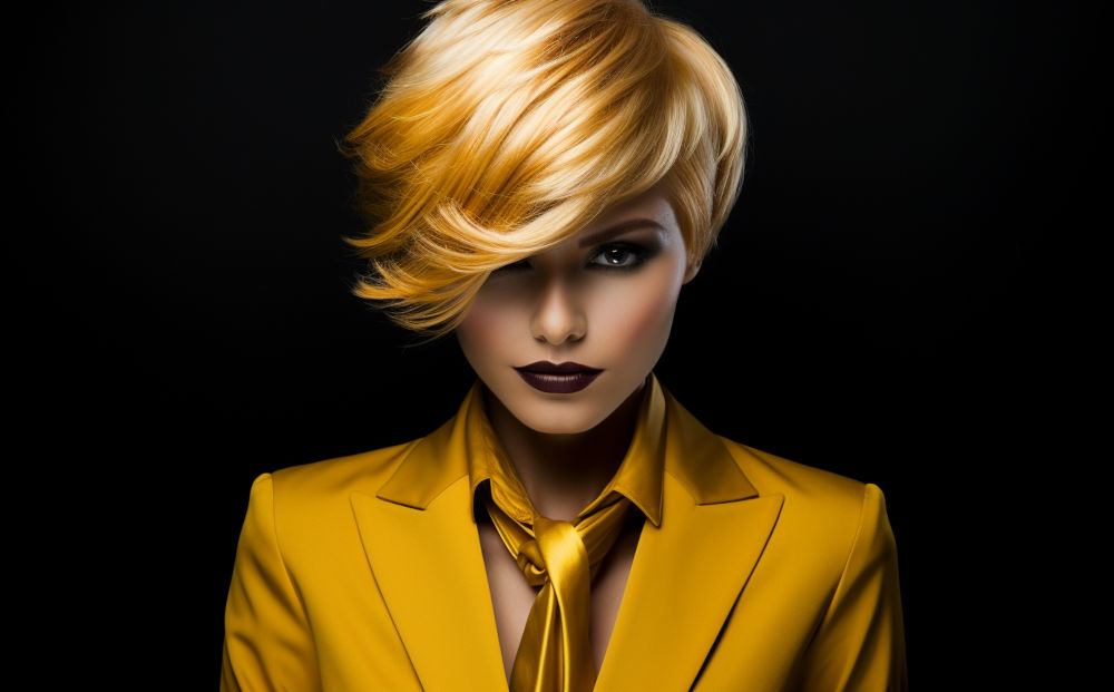 gold hair color #6
