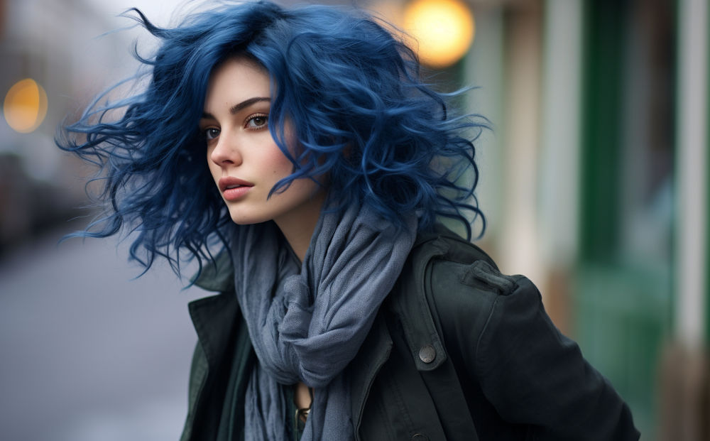 indigo hair color #8