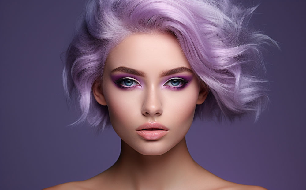 lilac hair color #2