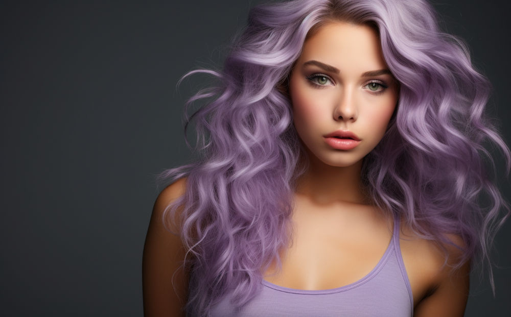 lilac hair color #3