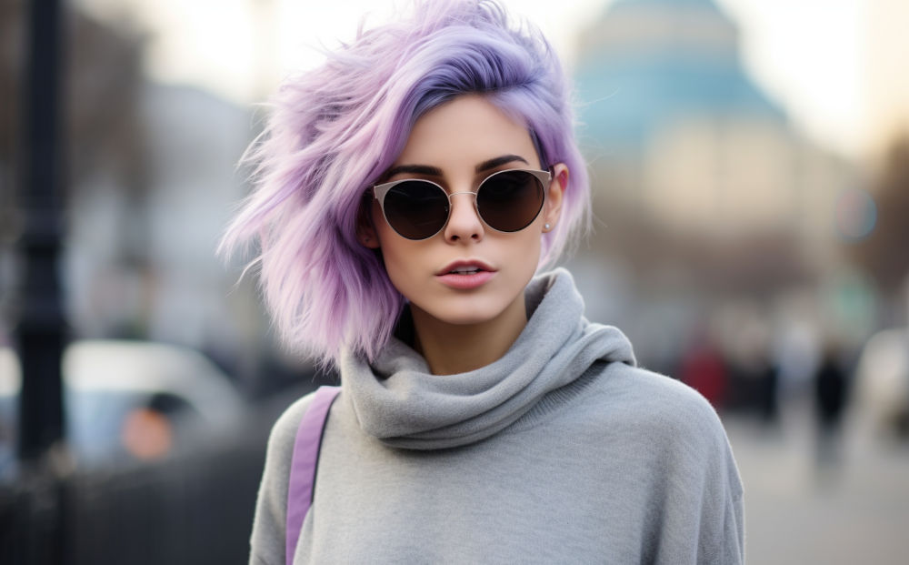 lilac hair color #6