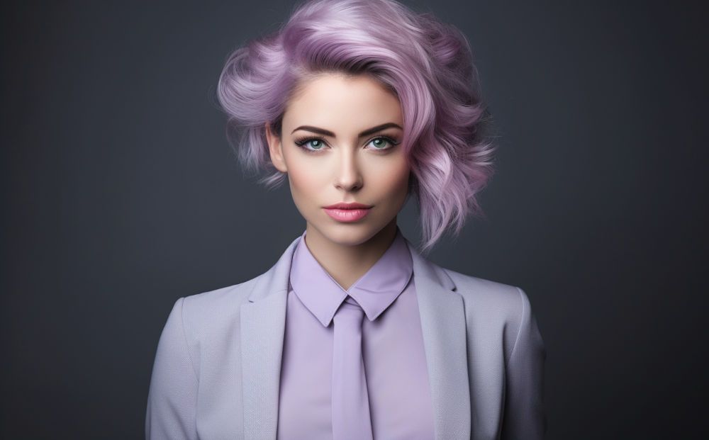 lilac hair color #7