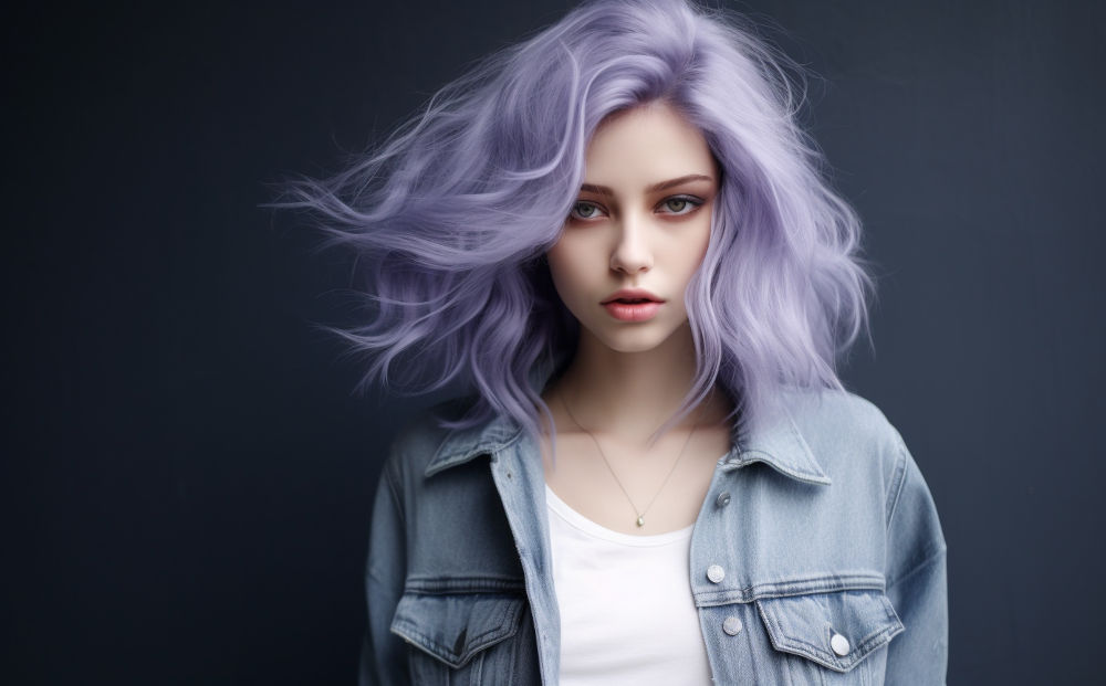lilac hair color #20