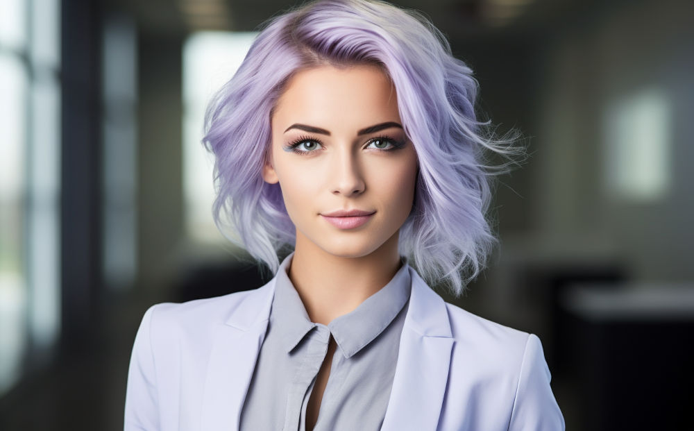 lilac hair color #23