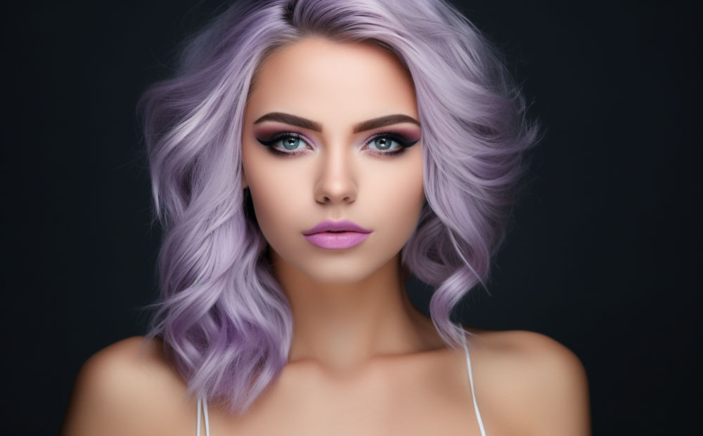 lilac hair color #25