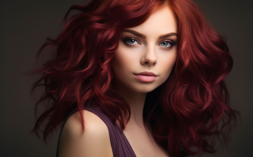 maroon hair color #25