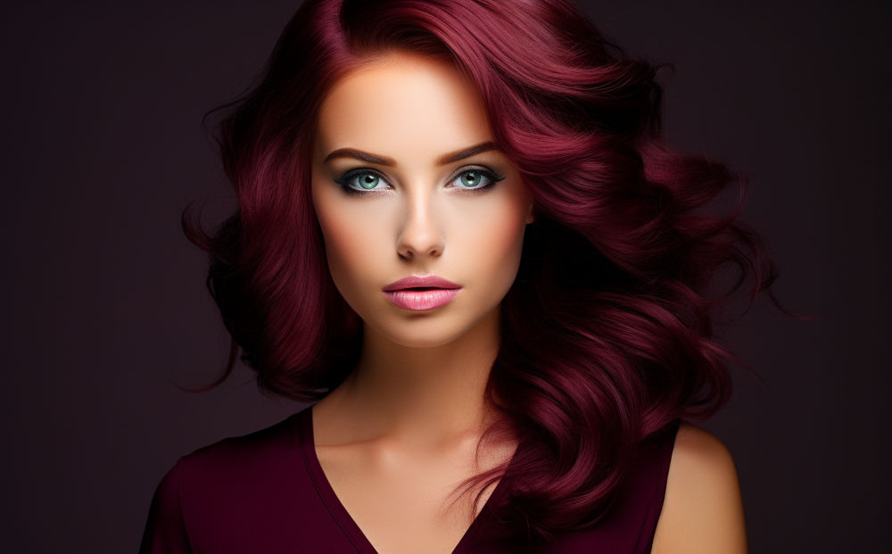 maroon hair color #28