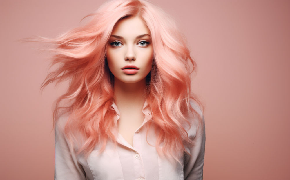 peach hair color #6