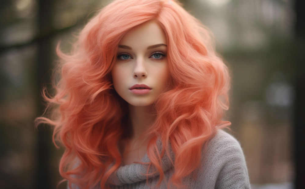 peach hair color #17