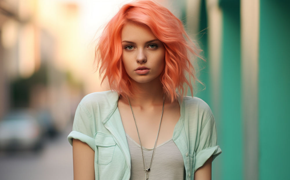 peach hair color #20