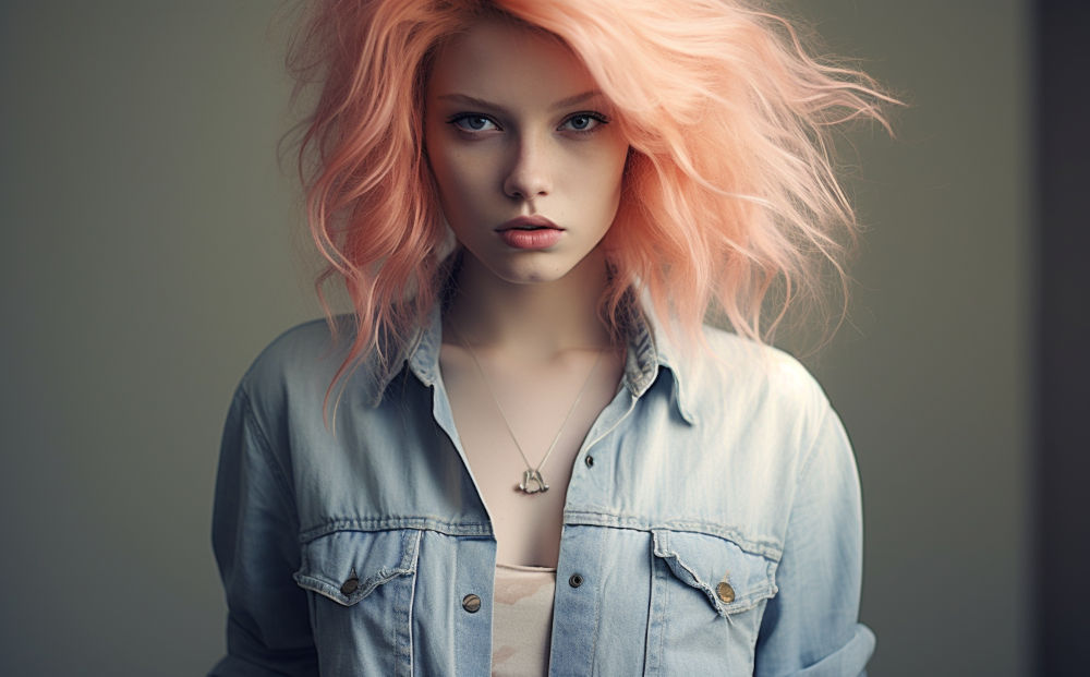 peach hair color #21