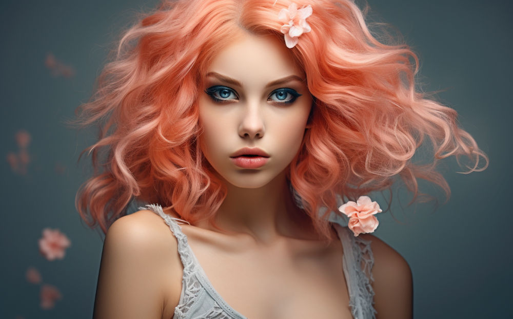 peach hair color #26