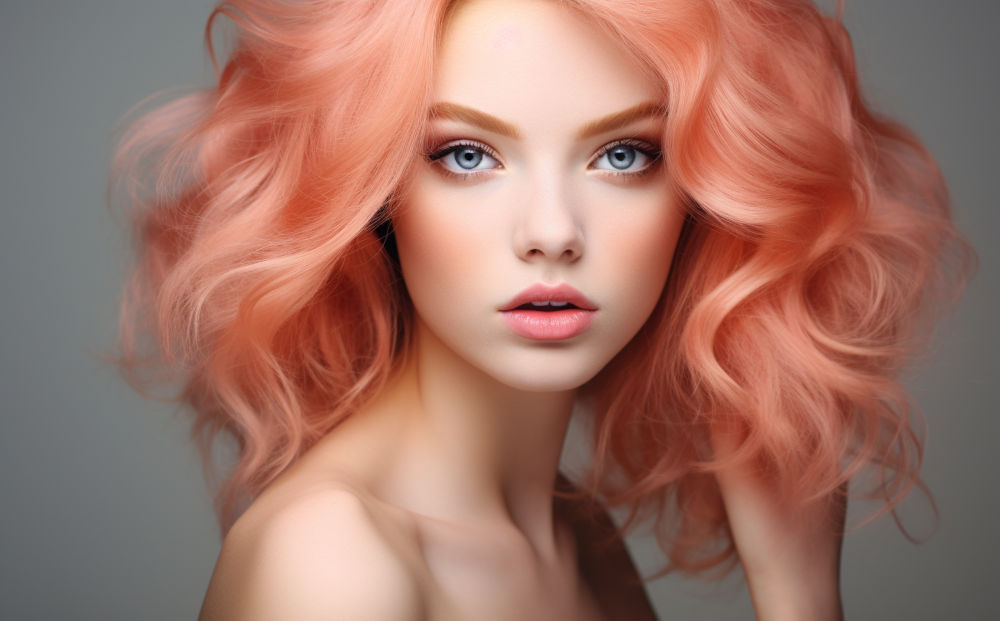 peach hair color #27