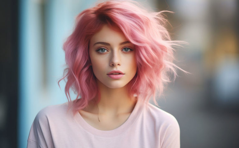 Pink Hair Color + [image gallery] - ColorHairColor.com