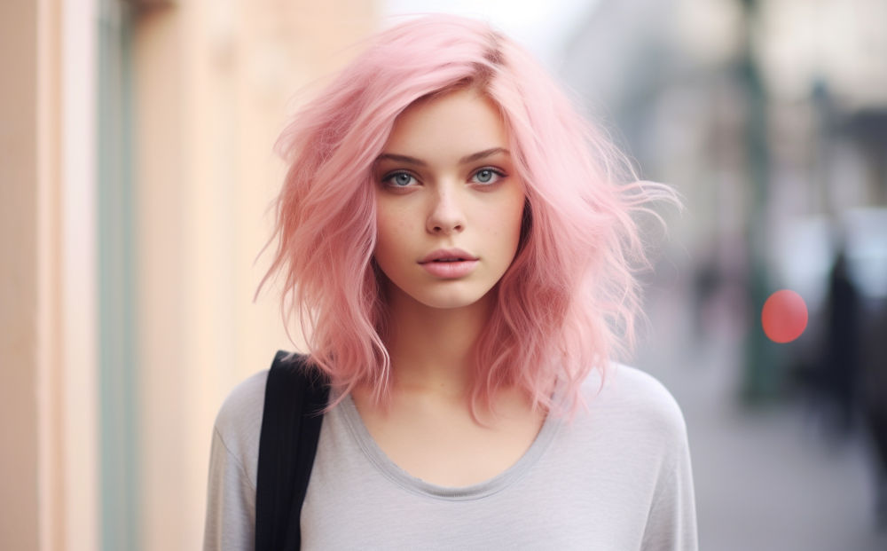 pink hair color #6