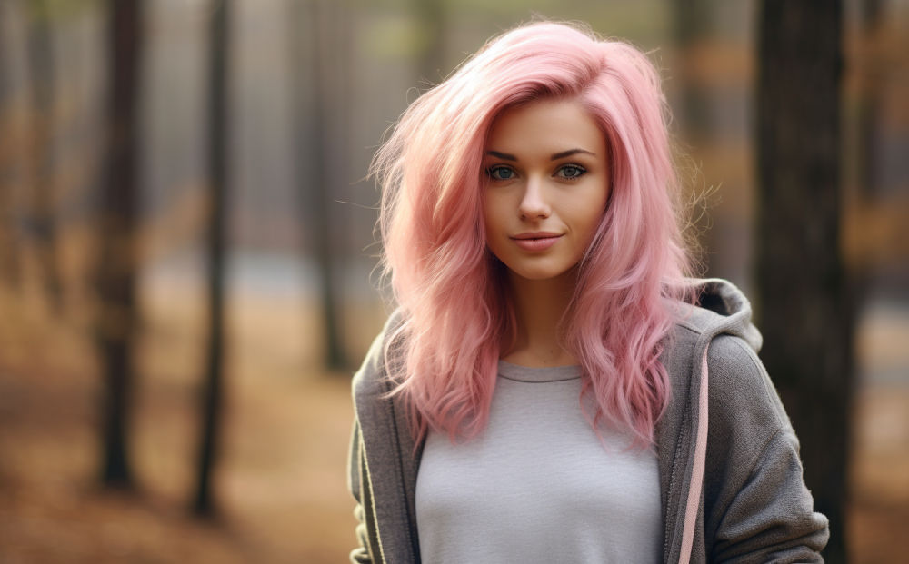 pink hair color #18