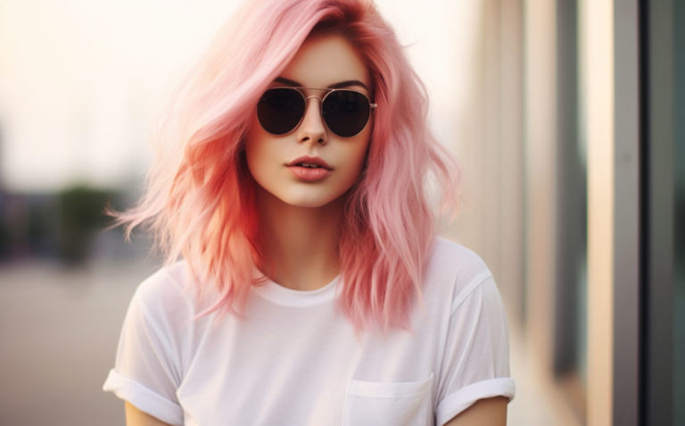 Pink Hair Color + [image gallery] - ColorHairColor.com