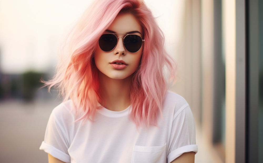 pink hair color #23