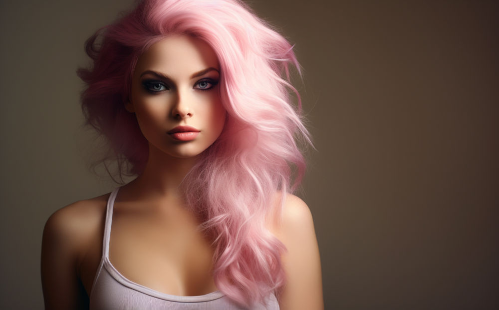 pink hair color #30