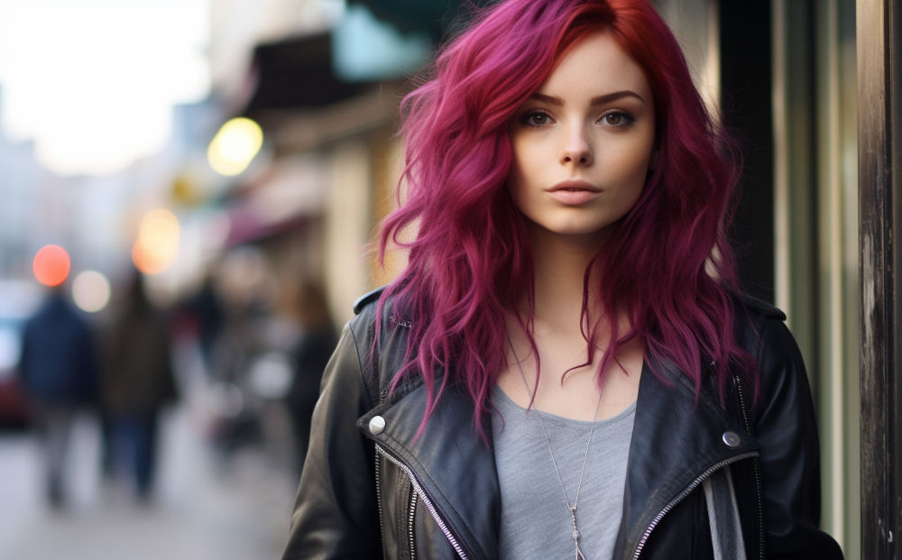 plum hair color #5
