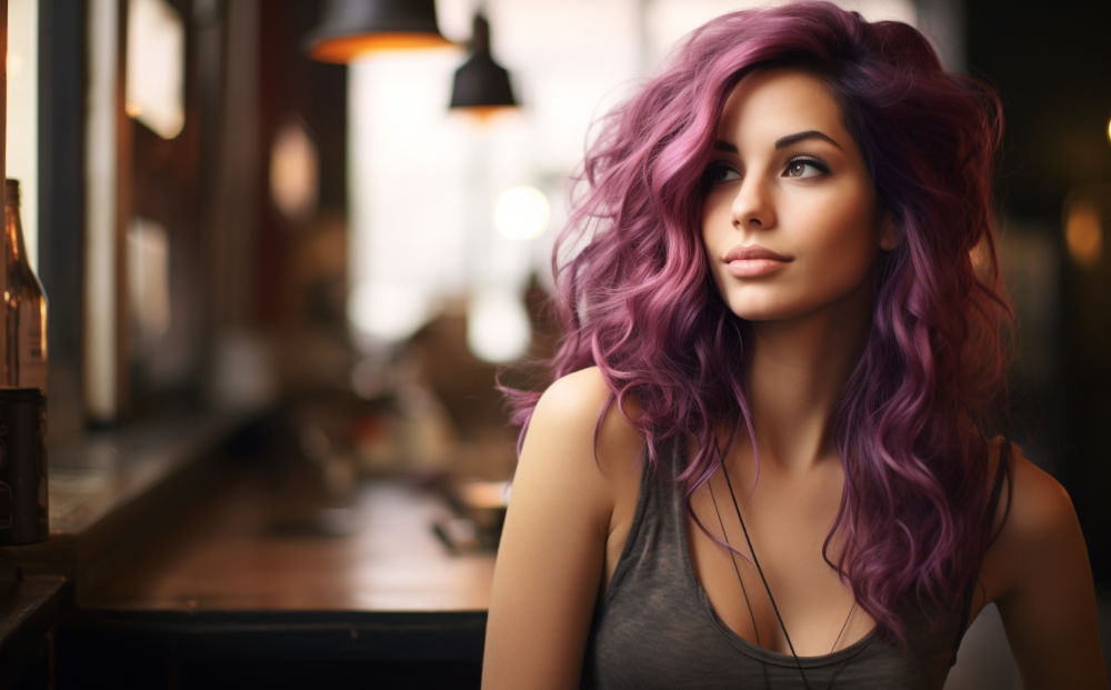 plum hair color #12